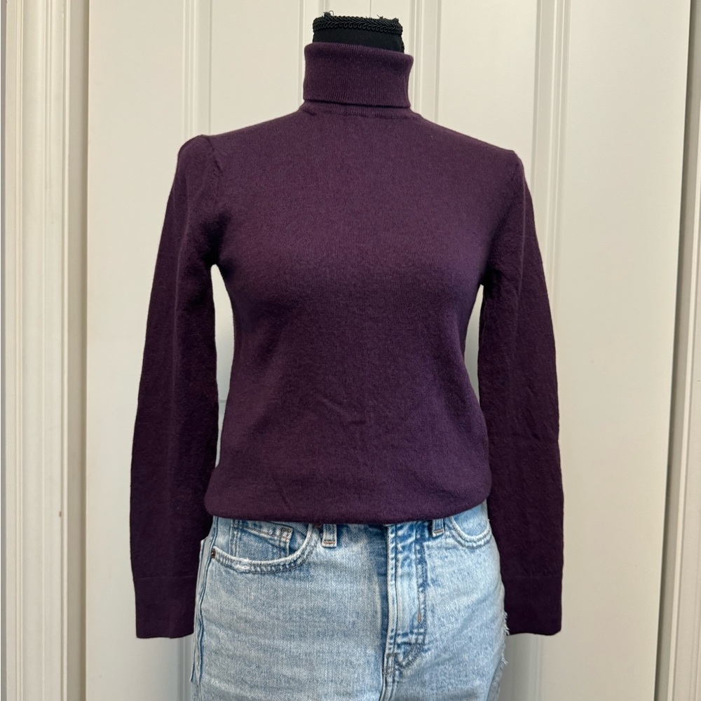 📌SOLD Club Monaco 100% wool turtleneck‎ sweater XS